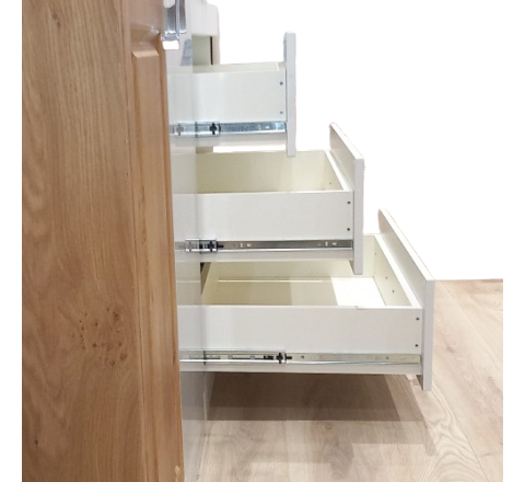 Bedroom Drawer Box with Push to Open Runners